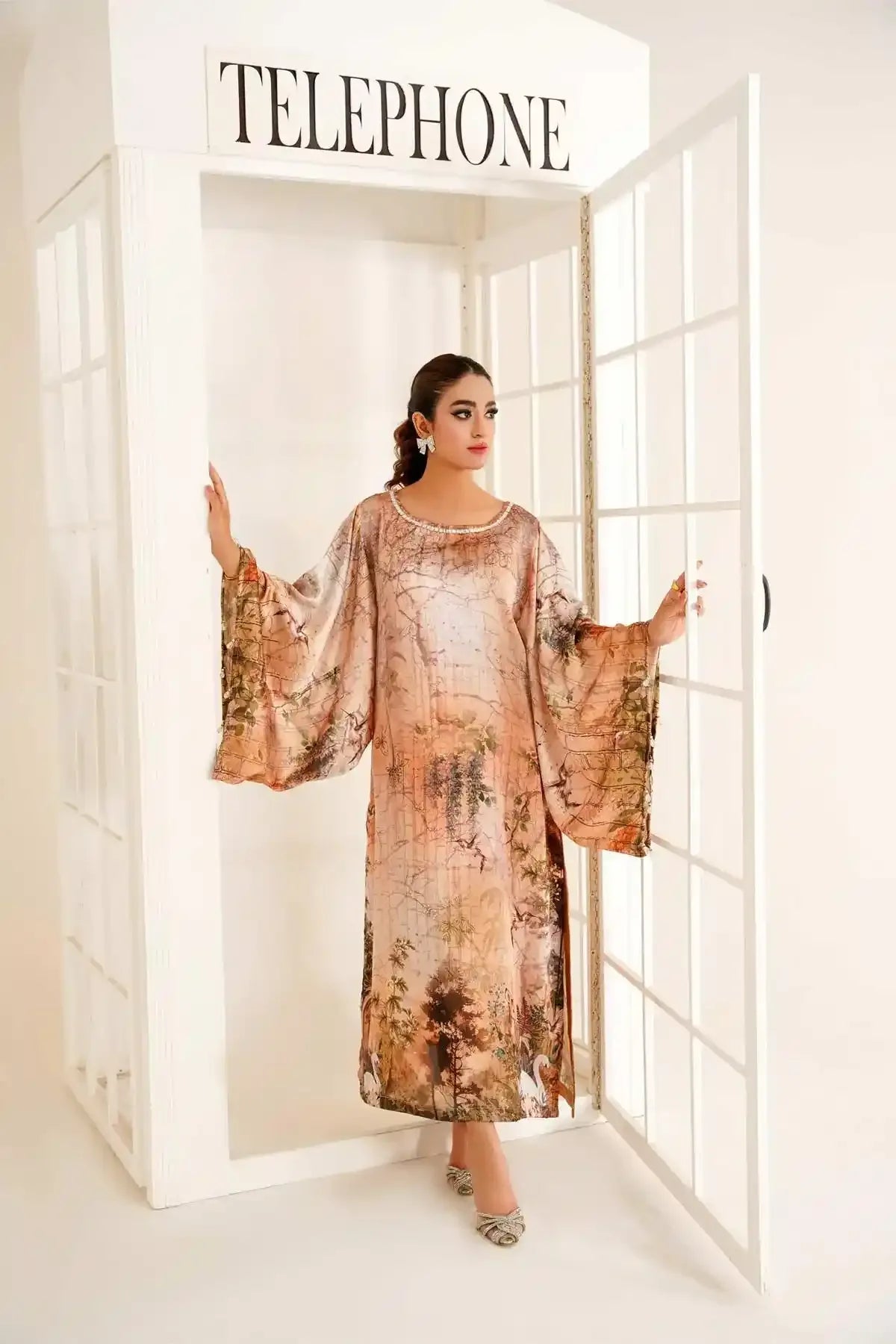 Dusty Rose Kaftan